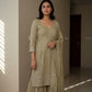 Champagne Gold Sequin Kurta Set